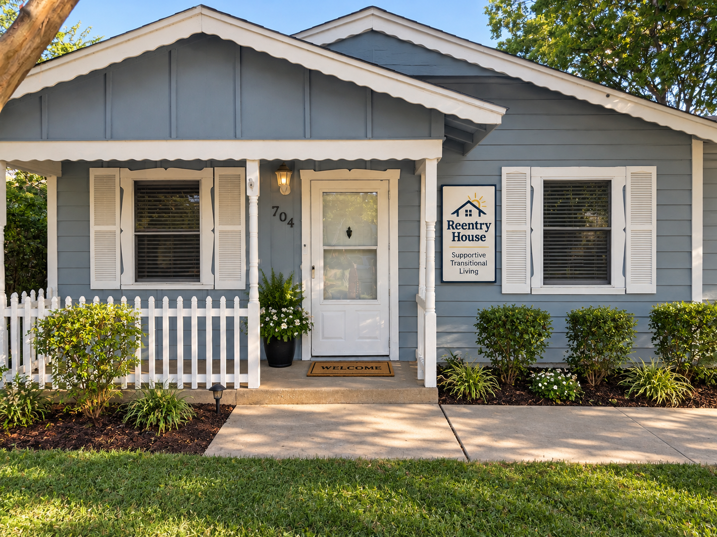 Denton home exterior